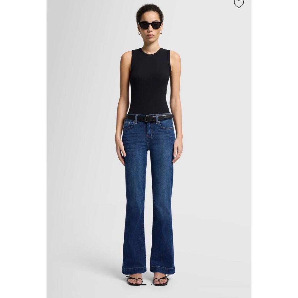NEW 7 For All Mankind Tailorless Dojo Jean In High Wave Size 31
